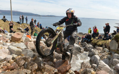 Dougie Lampkin, récord de victorias en los Seis Dias de Escocia de Trial