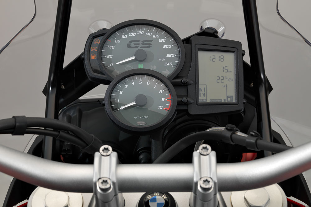 Cuadro de Instrumentos de la BMW F 800 GS 2017