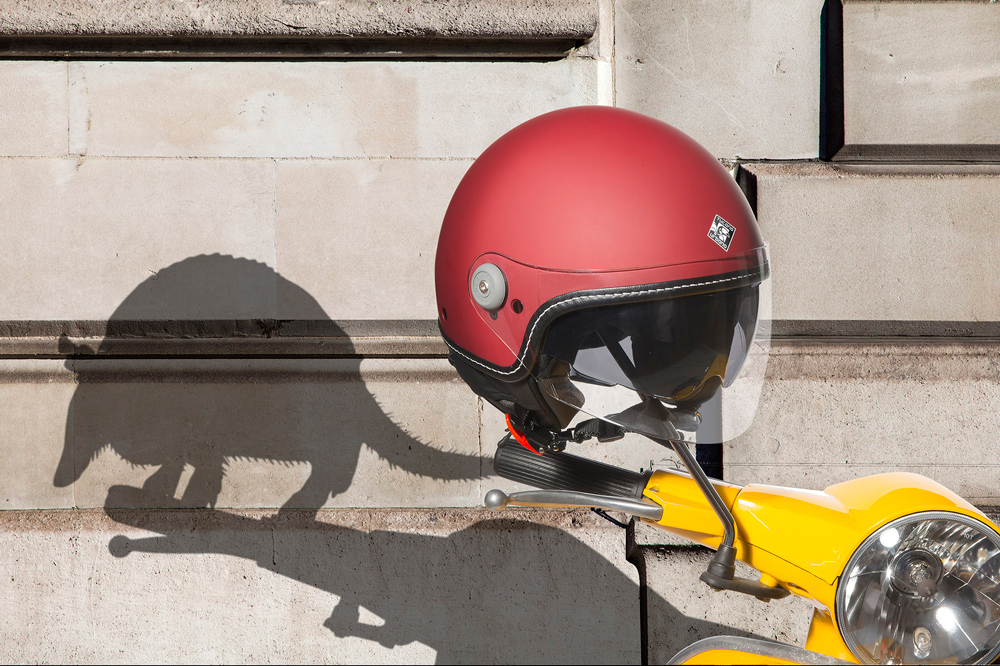 Casco demi jet El’mettin de Tucano Urbano