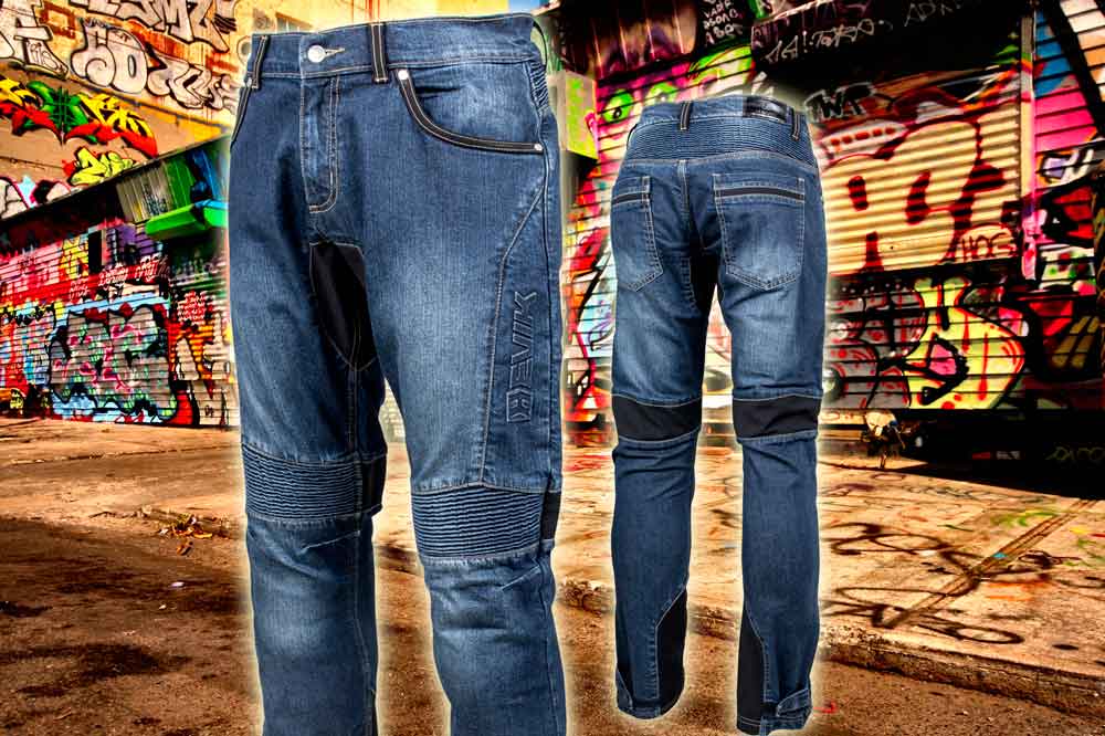 Vaqueros Titán de Hevik para moto