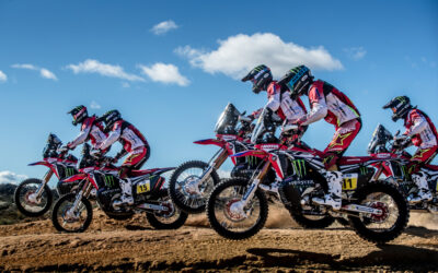 Honda presenta sus equipos para el Dakar 2017