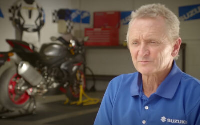 Kevin Schwantz prueba la Suzuki GSX-R 1000 2017
