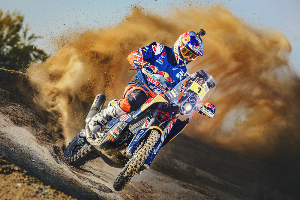 Todo listo para KTM en el Dakar 2017