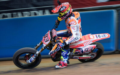 Marc Marquez: todo espectáculo en el Superprestigio de Barcelona