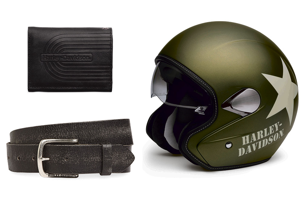 Ropa y complementos Harley Davidson para padres motoristas