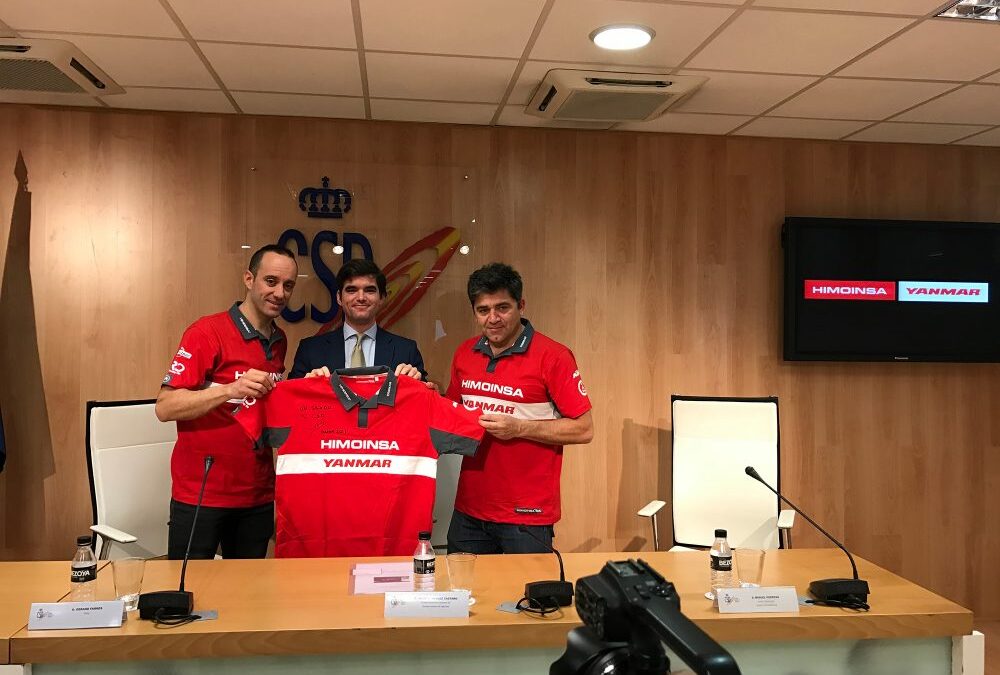 Gerard Farrés recibe las felicitaciones del Consejo Superior de Deportes