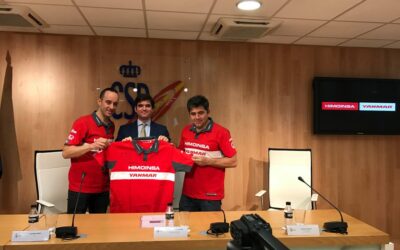 Gerard Farrés recibe las felicitaciones del Consejo Superior de Deportes