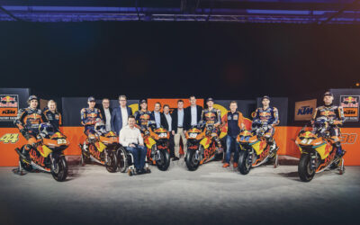 KTM y Red Bull comienzan una nueva era en MotoGP