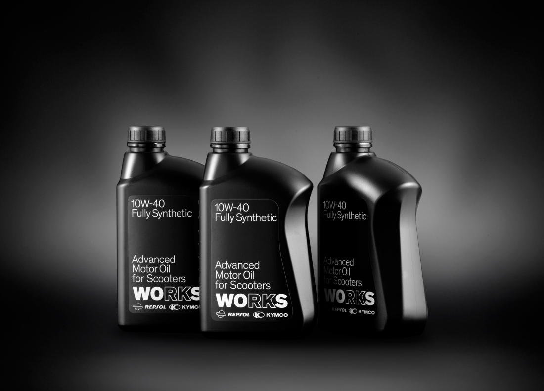 KYMCO y Repsol lanzan Works, un lubricante para scooters