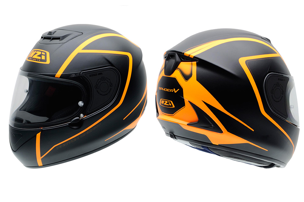 Nuevas decoraciones para el casco Spyder V de NZI