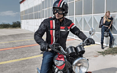 Chaqueta de moto Vintage de Hevik