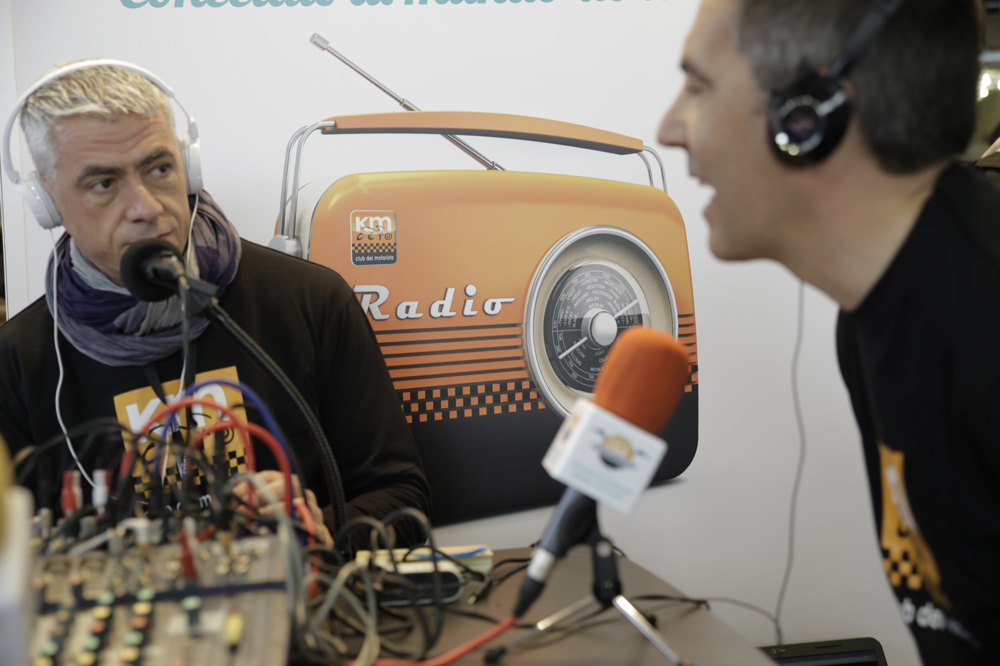 Radio y Miquel Silvestre en el Salón Moto Madrid