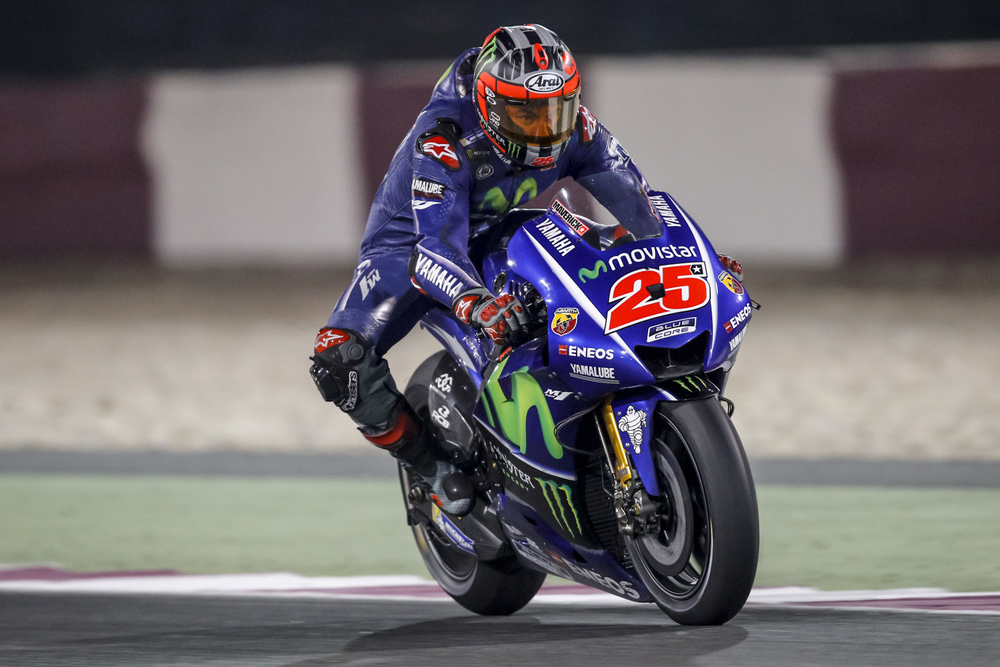 Viñales cierra pretemporada de MotoGP con los mejores tiempos