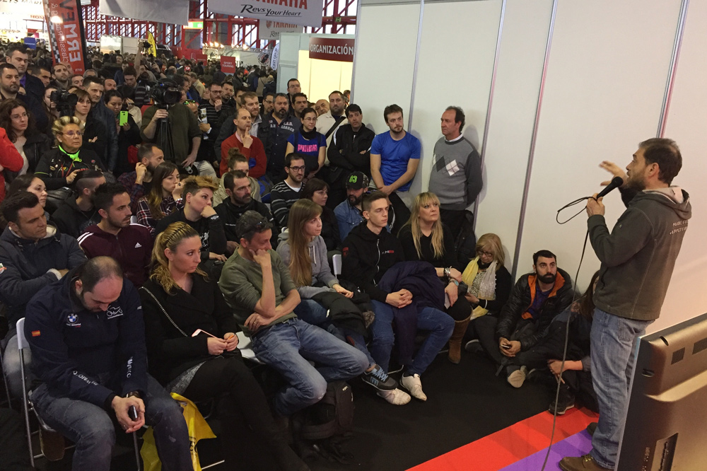 MIquel Silvestre en Moto Madrid