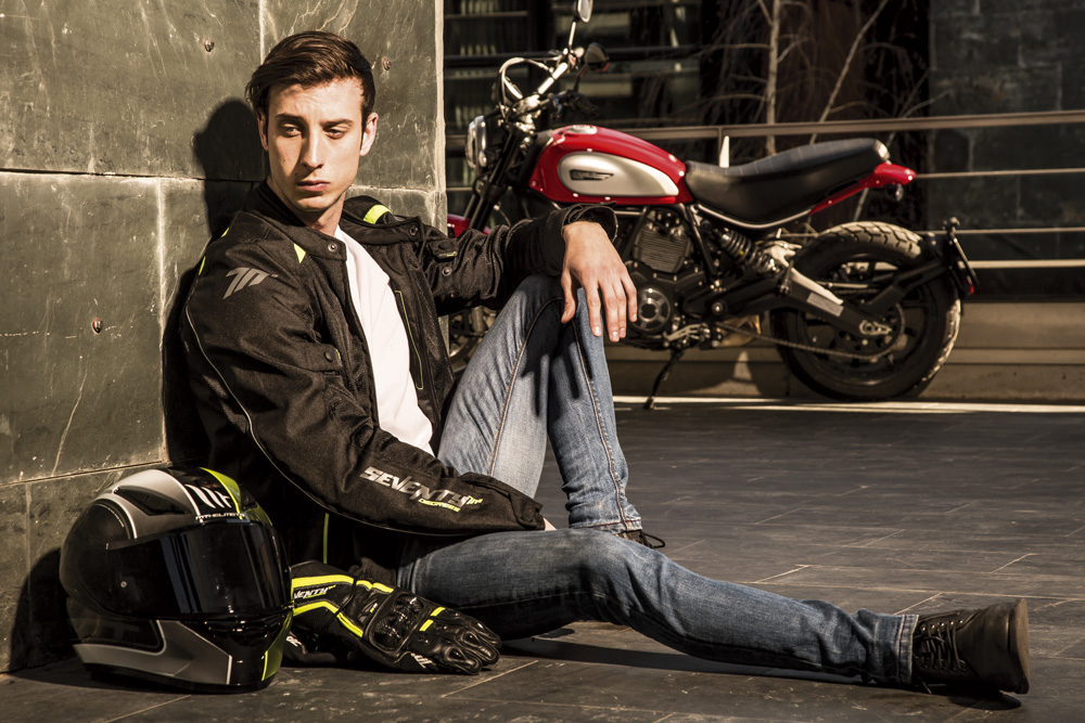 Chaqueta y guantes Seventy Degrees hombre