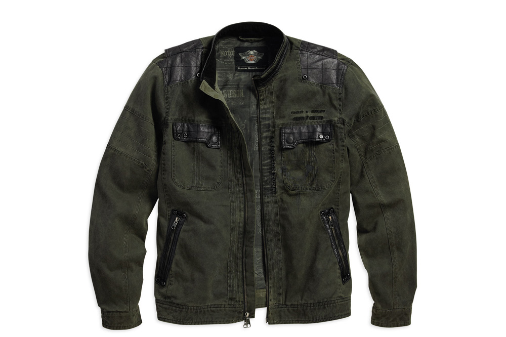 Chaqueta Harley-Davidson en negro 240 euros