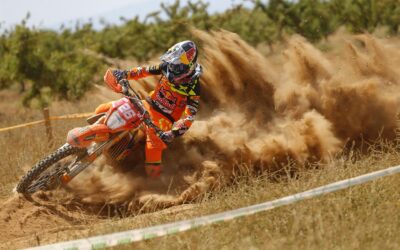 Josep García y Laia Sanz sorprendieron en el EnduroGP de España