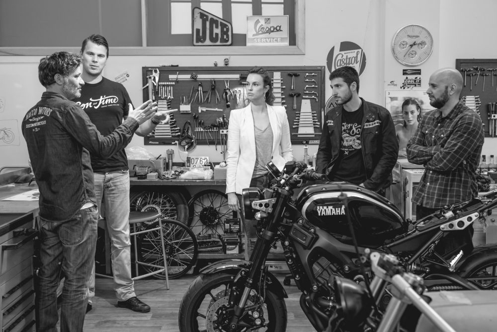 Yamaha y TW Steel se unen para crear motos únicas por toda europa