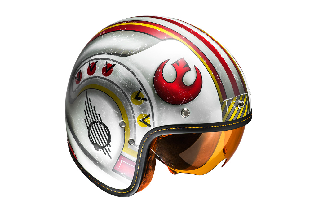 Casco jet FG-70's Luke Skywalker de HJC
