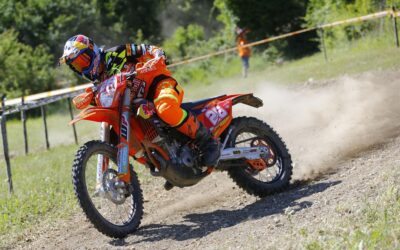 Josep García y Steve Holcombe, protagonistas del Enduro de Italia