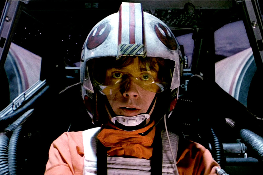 Casco jet FG-70's Luke Skywalker de HJC