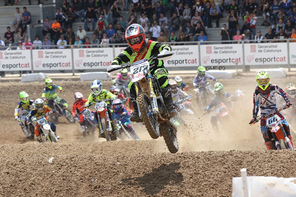 Girona, Braceras y Gallego, victoria en el MX de Olván