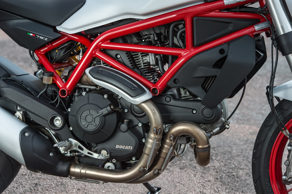Motor de la Ducati Monster 797