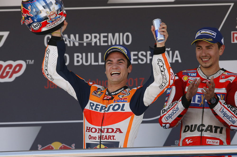 Dani Pedrosa es el rey del GP de Jerez