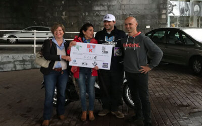 1.739 km en moto en menos de 24 horas por una buena causa