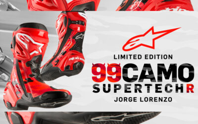 Alpinestars 99 Camo Supertech R: Botas réplica Jorge Lorenzo