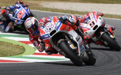 GP de Italia de MotoGP: Dovizioso, Pasini y Migno, fiesta en casa