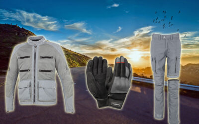 Chaqueta, pantalón y guantes de verano Tucano Urbano