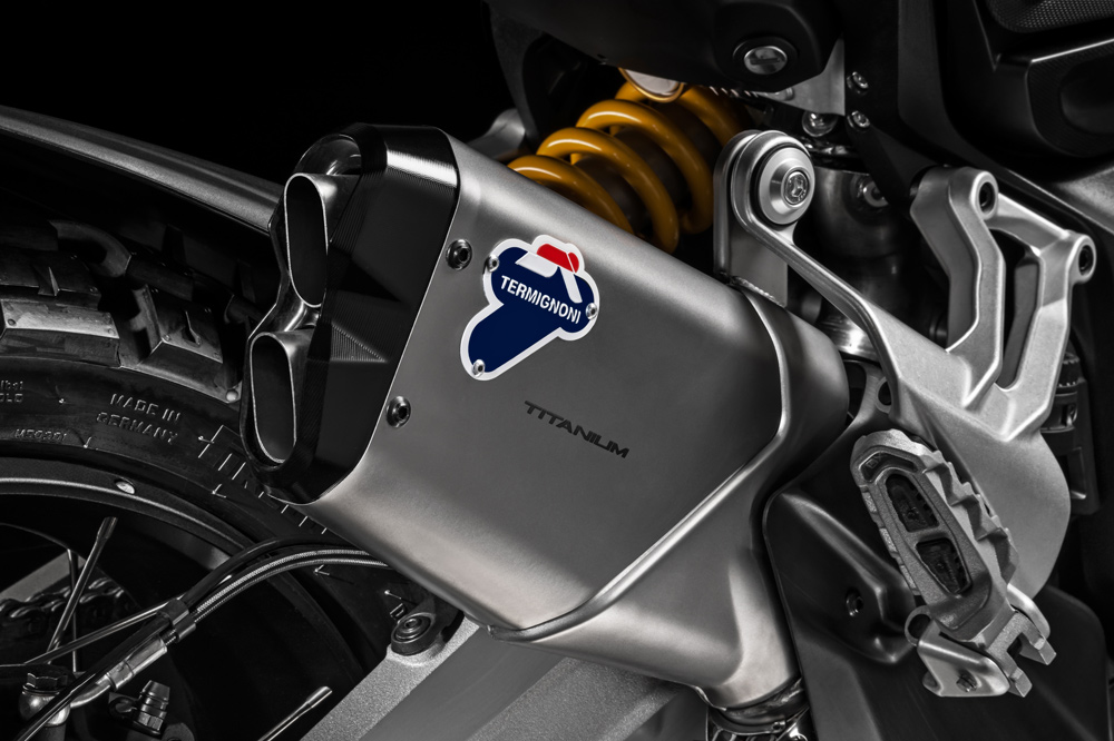 Escape Termignoni de la Ducati Multistrada Enduro Pro