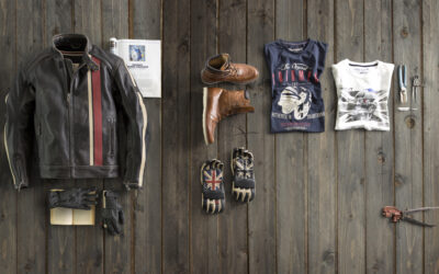 Chaquetas, guantes y botas Icon Bonneville de Triumph