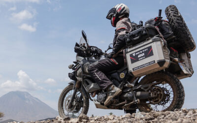 Cómo colocar el equipaje en una moto