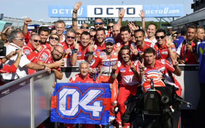 Andrea Dovizioso: “Mi estrategia en el GP de Gran Bretaña fue excelente”