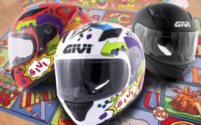 Conoce el nuevo casco de moto para niños de Givi