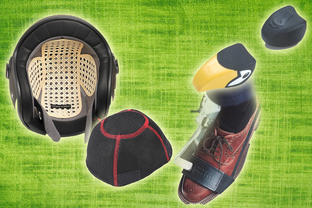 Sotocascos y protector calzado de Tucano Urbano