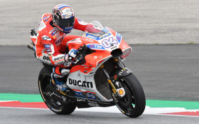 Dovizioso rompe la racha de victorias de Márquez en MotoGP Austria