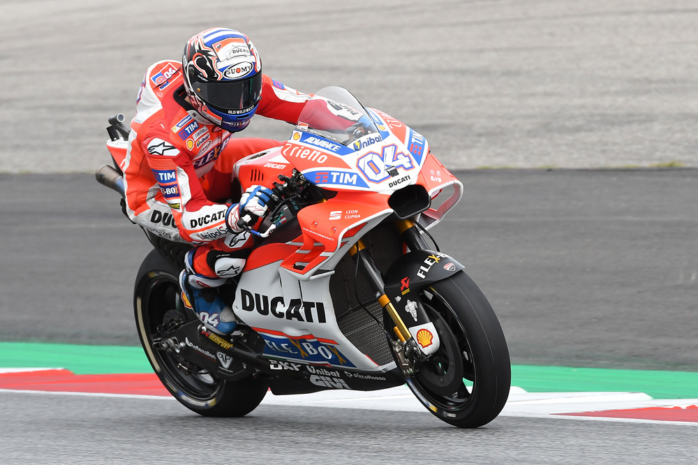 Dovizioso rompe la racha de victorias de Márquez en MotoGP Austria