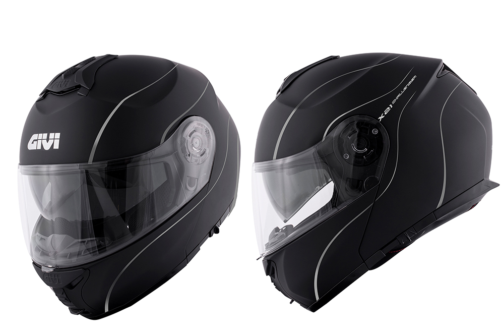Casco X.21 Challenger negro mate