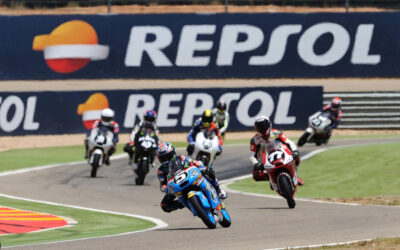 Jornada entrenamientos de Moto2 y Moto 3 en MotorLand Aragón