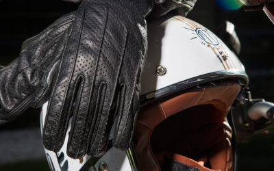 Guantes de piel para moto Seventy Degrees