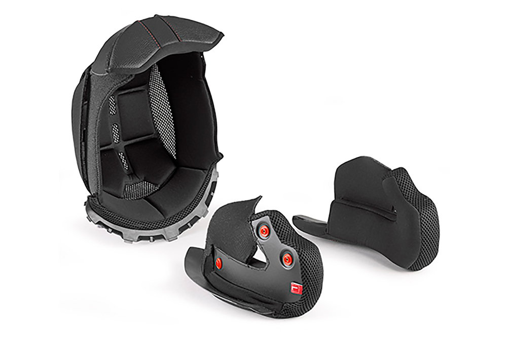 Interior desmontable casco x21 Challenger