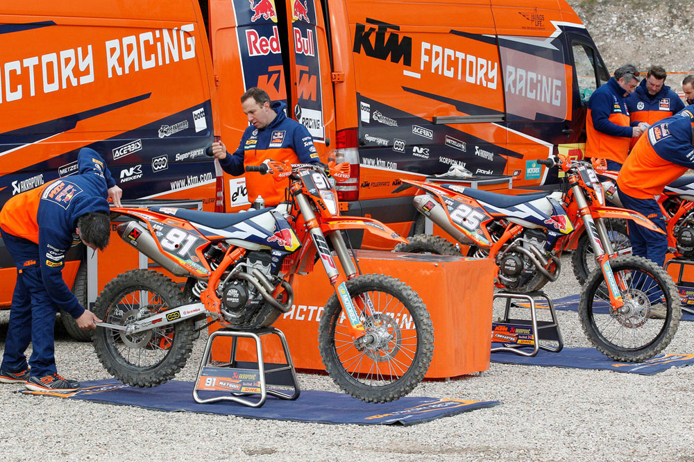 Equipo KTM en los ISDE 2017