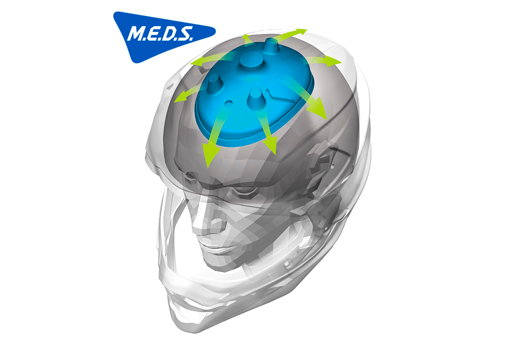 Shoei VFX-WR M.E.D.S