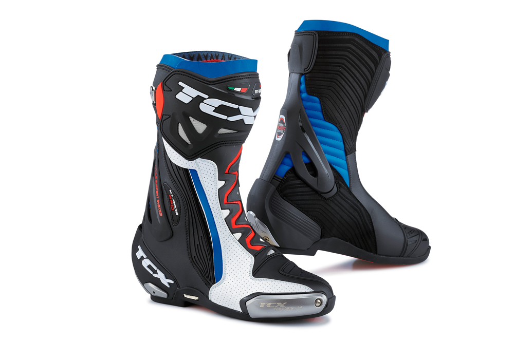 Suela Michelín botas RT Race Pro Air de TCX azul
