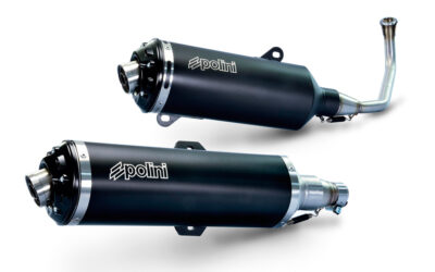 Escapes Polini para Piaggio MP3 y Honda SH 125/150