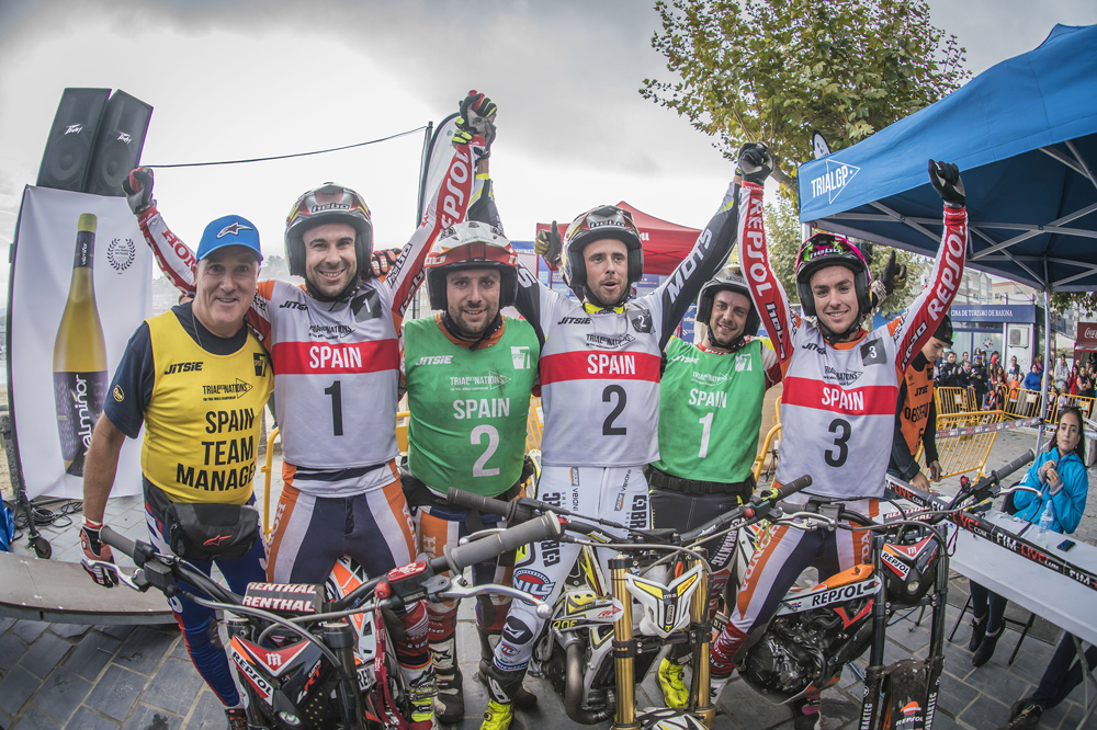 Victoria de España en el Trial de las Naciones 2017