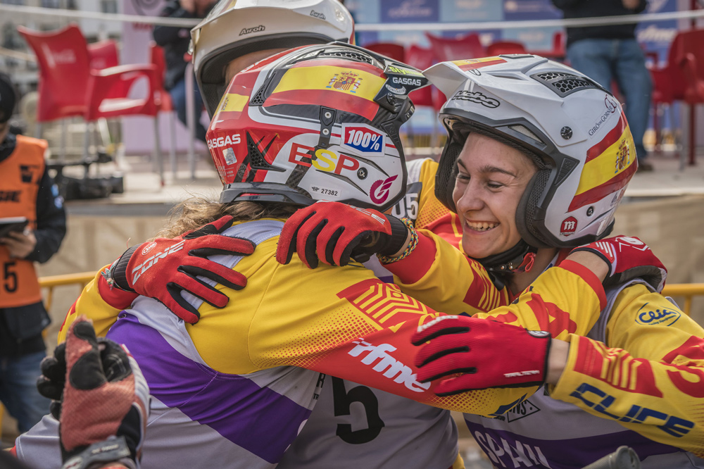 Victoria de España en el Trial de las Naciones 2017 Femenino